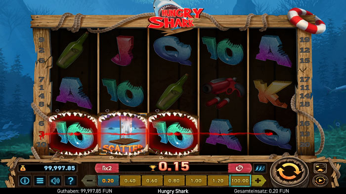 Hungry Shark Slot online spielen